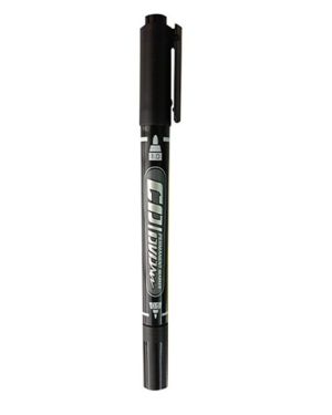 Gxin CD/DVD Practical Marker Double Nibs 0.5mm / 1.0mm Black