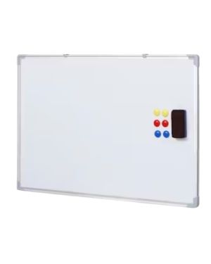Magnetic Whiteboard with Aluminum Frame (120×90cm)